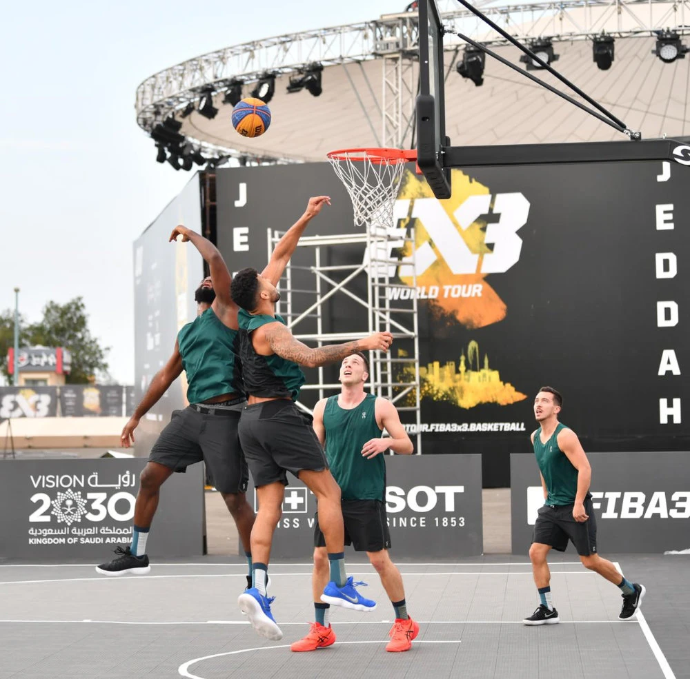 International basketball stars take their shot at glory in Saudi Arabia