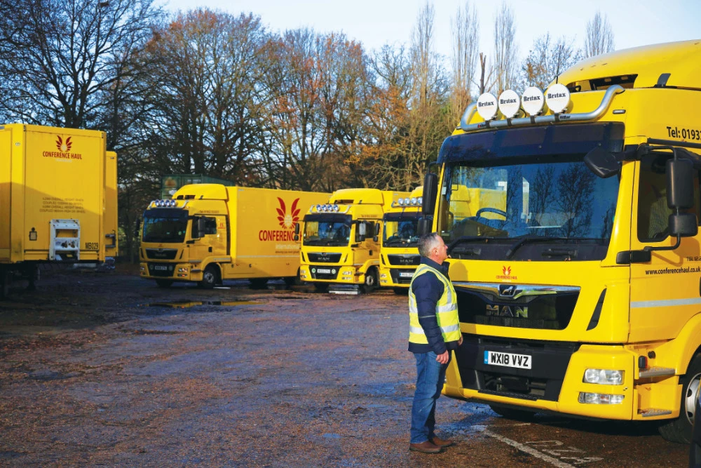 As Brexit looms, British hauliers fear bumps ahead