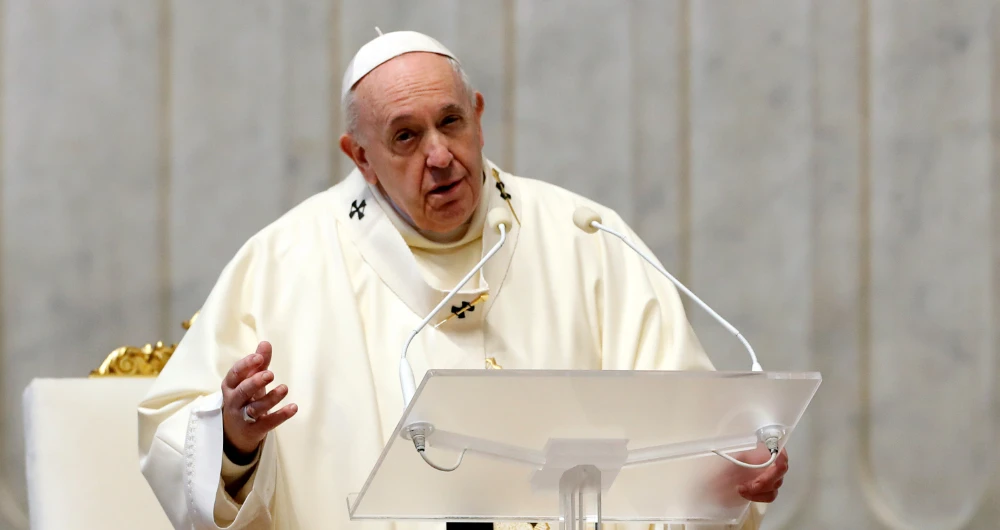 The annual message, this year titled “A Culture of Care as a Path to Peace,” is traditionally sent to heads of state, government, international organizations and other religions. (Reuters)