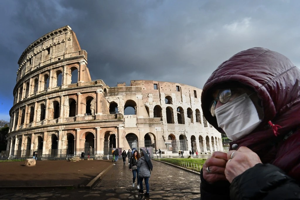 The UAE’s Ambassador to Italy Omar Obaid Al-Shamsi made to the Assisi City Council a substantial donation to local needy families whose conditions had worsened due to COVID-19. (File/AFP)