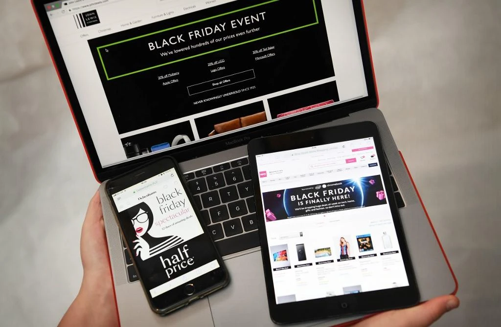 With more people than ever choosing to do their holiday shopping online, cybersecurity experts warn that criminals are also out in force in the digital marketplace. (File/AFP)