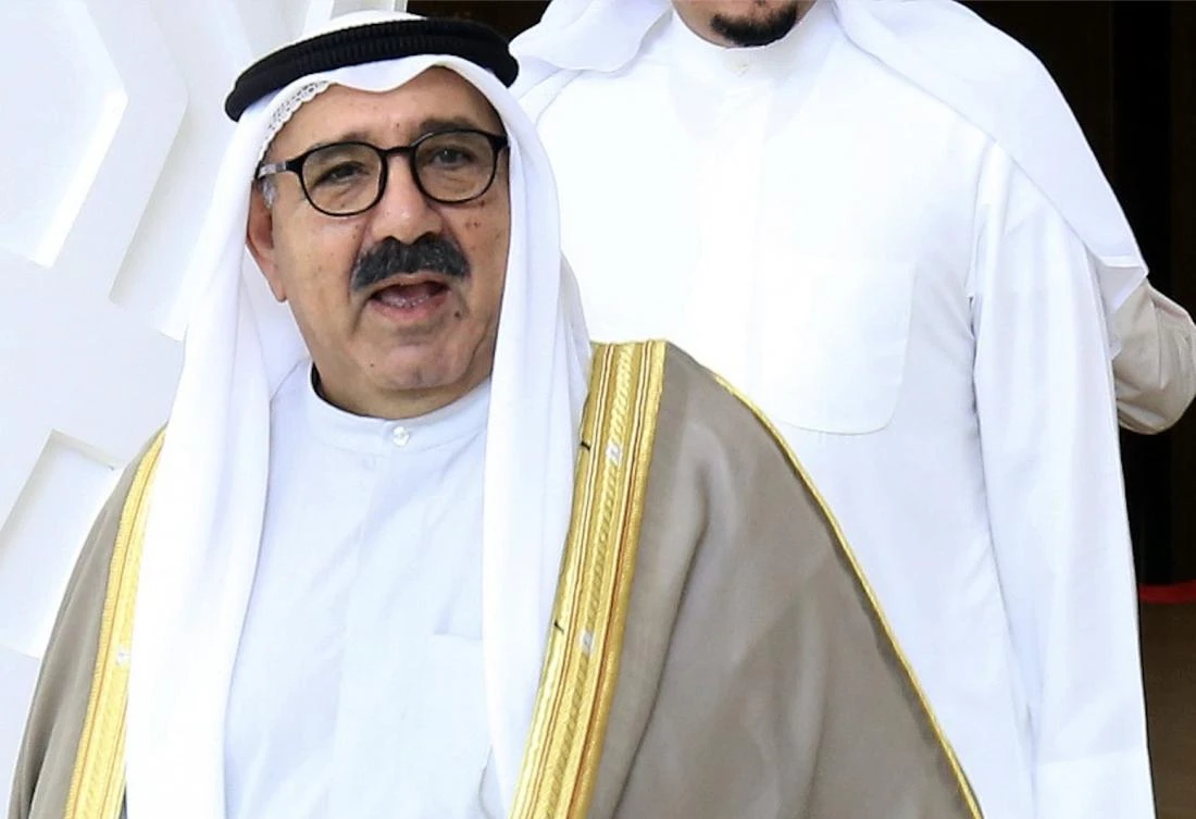 Kuwait’s Sheikh Nasser Sabah Al-Sabah, the eldest son of the late emir died on Sunday. (File/AFP)