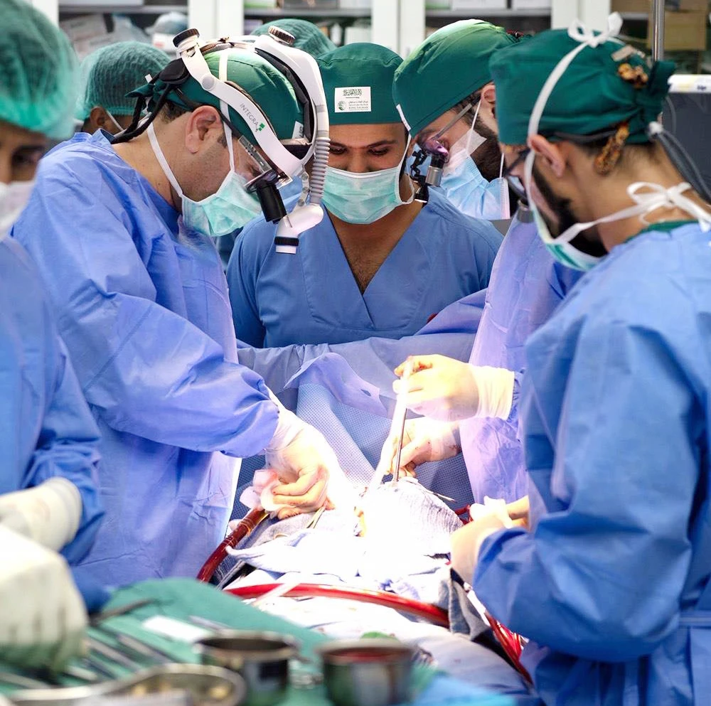KSrelief concluded the fourth round of a campaign to treat heart diseases in Yemen. (SPA)