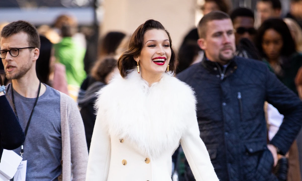 Part-Palestinian model Bella Hadid joked that she has an ‘aggressive shopping addiction.’ (Getty Images)