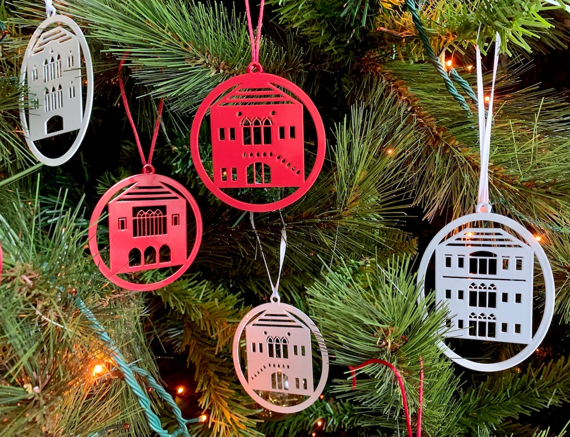 Beirut’s traditional buildings inspire festive decorations