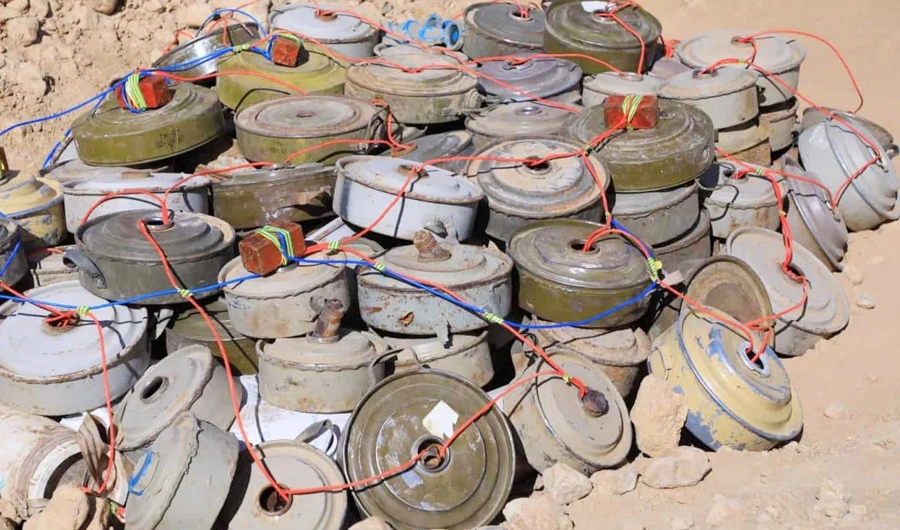 Masam aims to dismantle mines in Yemen to protect civilians. (SPA)