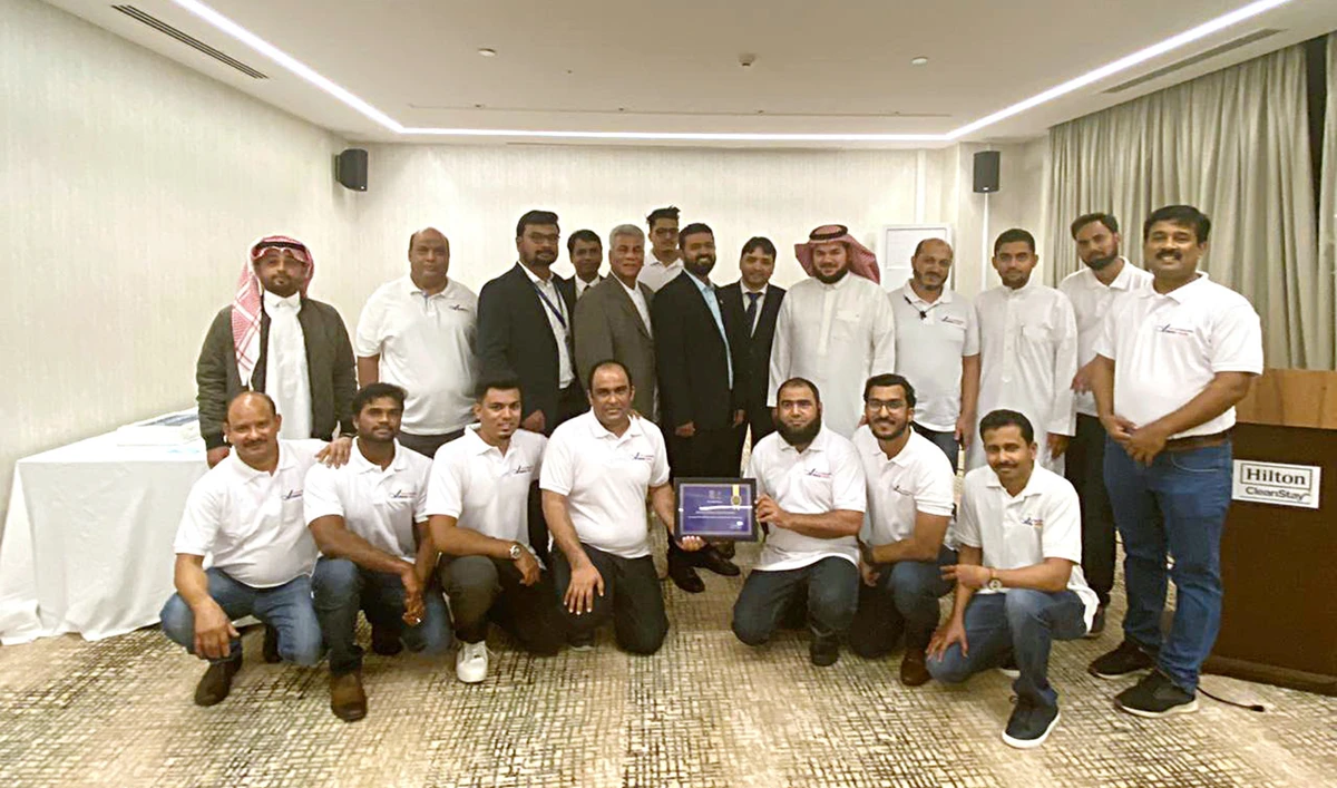 The celebratory event was attended by Azmeel’s team members and others.