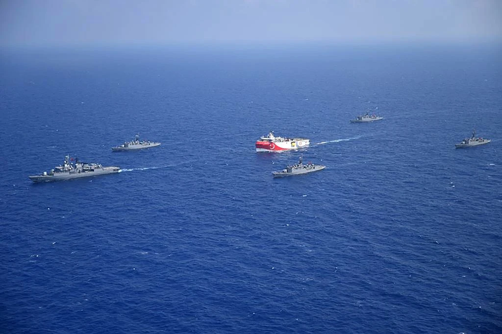 Turkey sends oil ship to eastern Med, approves Libya troop deployment