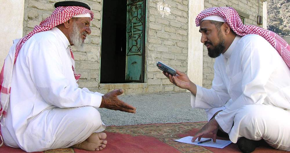 The King Abdul Aziz Foundation for Research and Archives (Darah) has upgraded its work to record and preserve oral accounts of Saudi history. (Supplied)