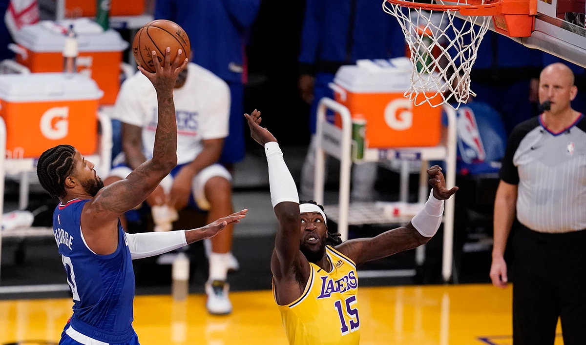 Clippers down Lakers, Nets rout Warriors in NBA openers