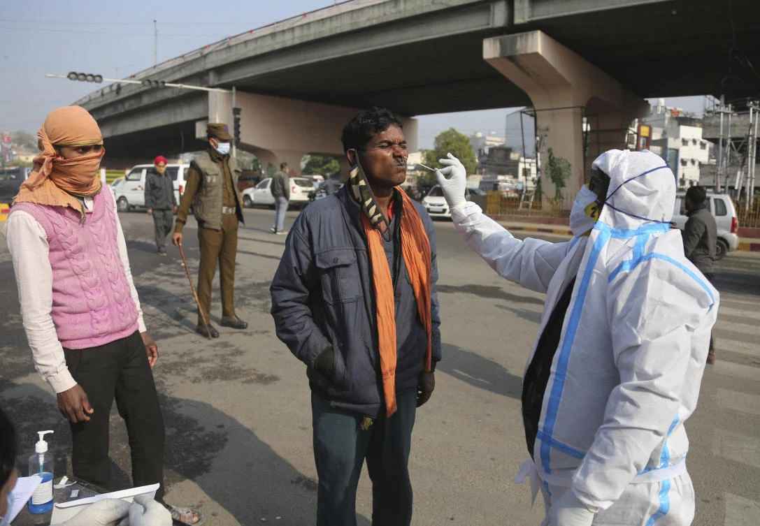 India has recorded the second-highest number of infections in the world after the United States. (AP)