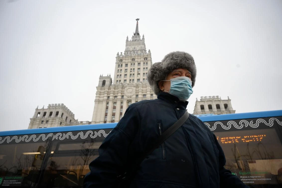 Russia on Dec. 24 registered record numbers for daily infections and deaths from the coronavirus, as the country avoids reimposing a nationwide lockdown. (File/AFP)