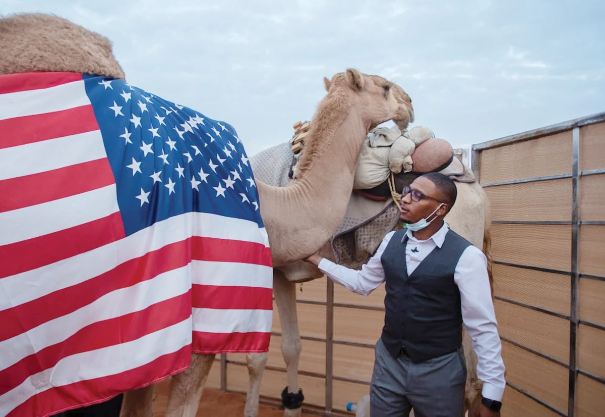 From US heartland to KSA deserts, how a camel’s beauty attracted one American to an age of tradition