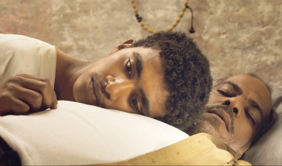 This photo shows a scene from the film ‘You Will Die at Twenty.’ For the first time, Sudan has a contender for the Oscars. (AP)