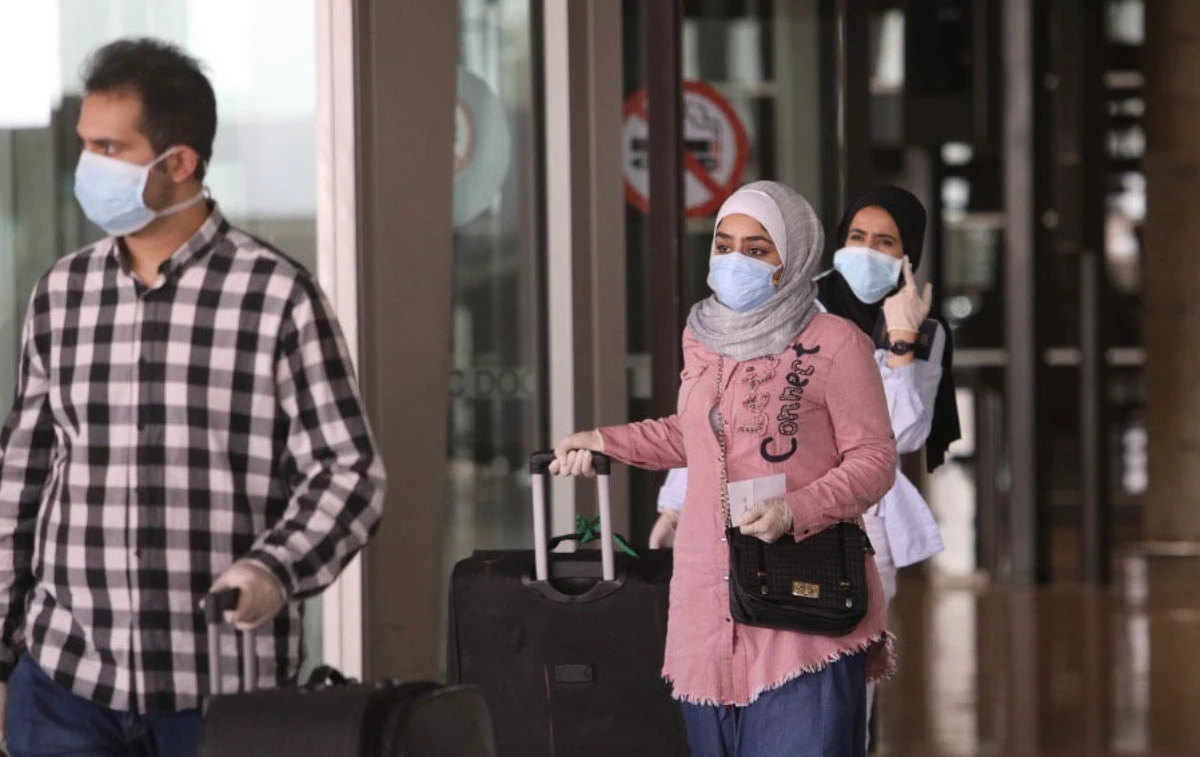Jordan on Sunday confirmed two cases of a particularly infectious coronavirus variant in a man and his wife who had arrived from Britain. (File/@QAIAirport)