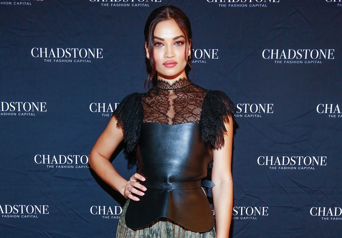 Shanina Shaik jetted to Ghana this week. (Getty Images)
