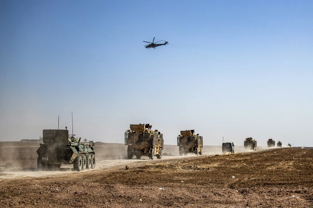 Russian forces act to curb fighting in Syria