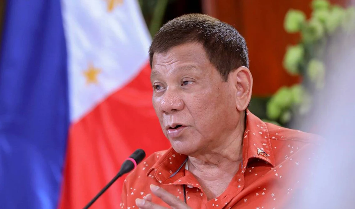 Philippine President Rodrigo Duterte. (AP)