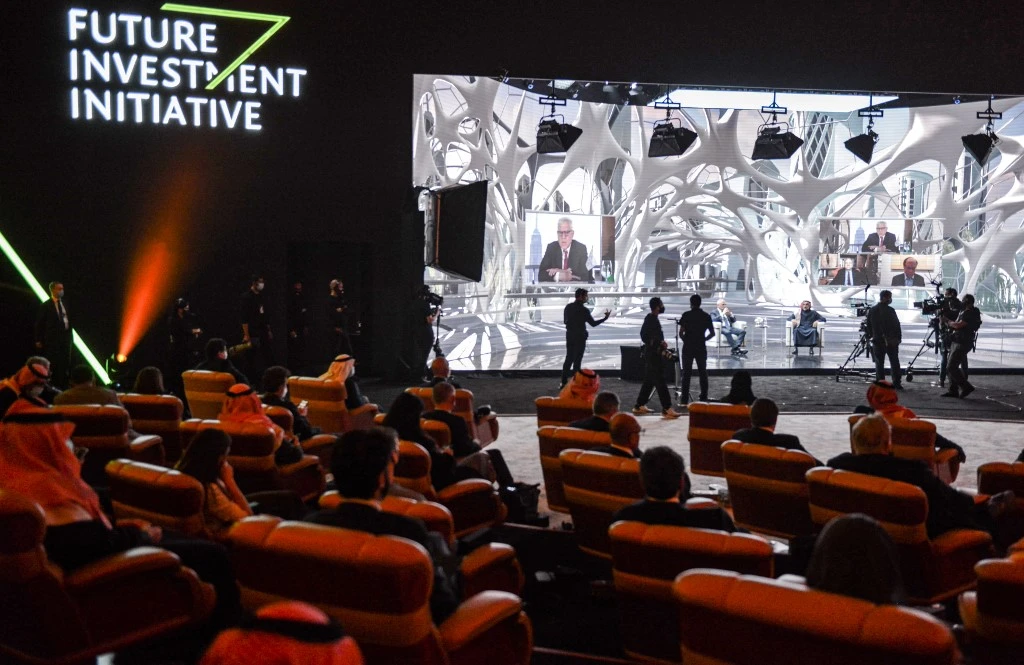 The Future Investment Initiative is devoted to reimagining the global economy in the wake of COVID-19 pandemic. (AFP)