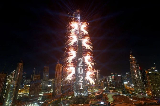 New Year’s revelries from Asia to Middle East muted by coronavirus