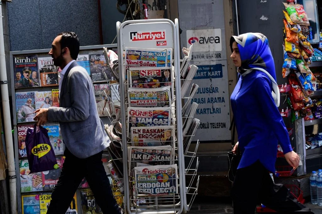 The new year brought a new wave of censorship for Turkish media, signaling tough days ahead for independent journalism in the country. (File/AFP)
