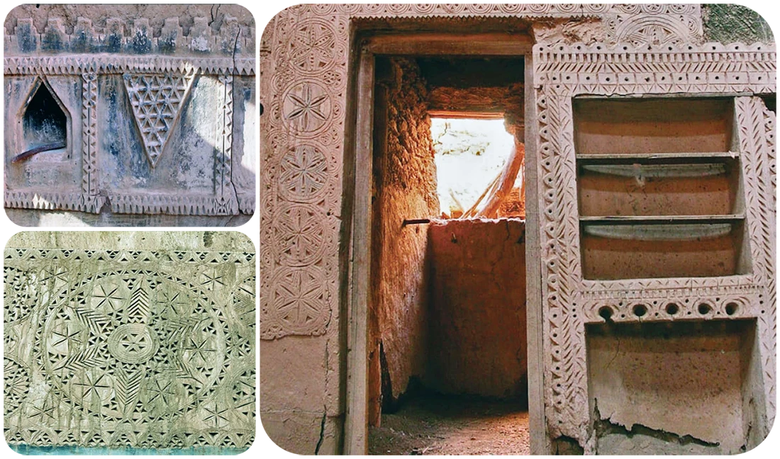 There are 30 types of decorated doors that differ according to the place. Unaizah has its own identity, and so do Riyadh, Sudair, Buraidah, and the rest. (Supplied)