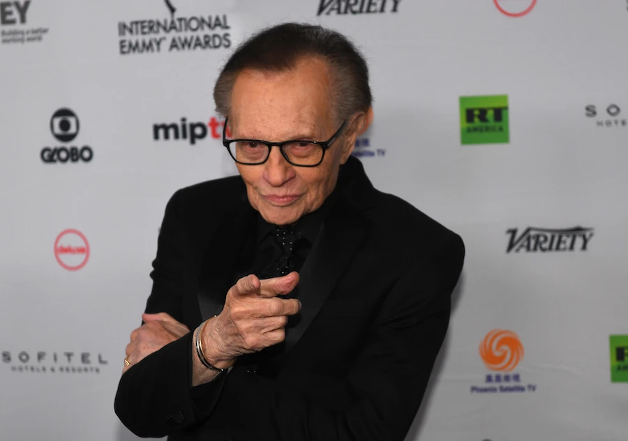 Veteran talk show host Larry King hospitalized with COVID-19
