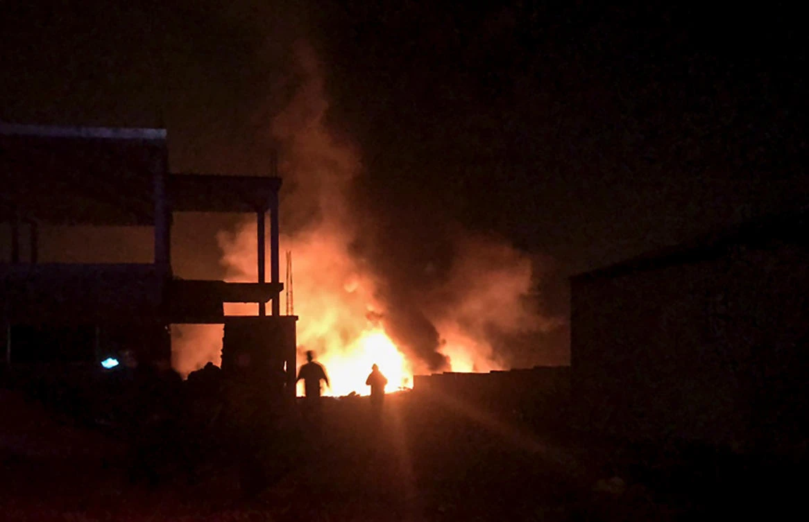 10 hurt in Lebanon gas depot blast