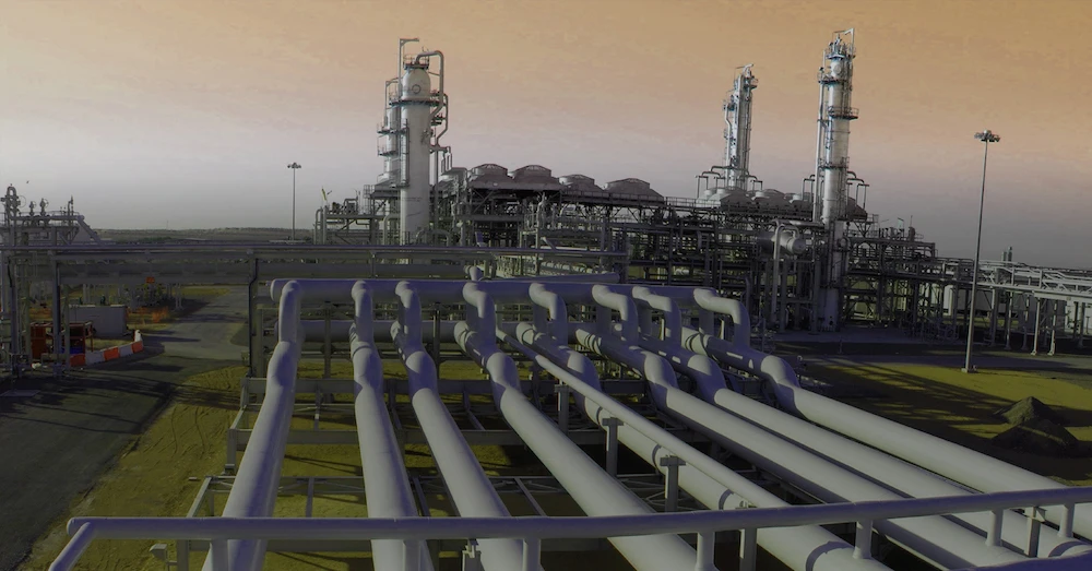 UAE’s Sharjah National Oil Corporation (SNOC) and Italian energy giant Eni announced the discovery of Mahani field last year, a new find of natural gas and condensate onshore in Sharjah. (File/SNOC)