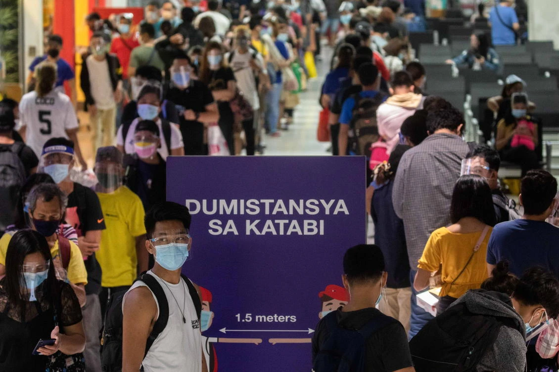 Philippine officials say about 60 million Filipinos are being targeted for vaccination against the coronavirus. (Reuters)