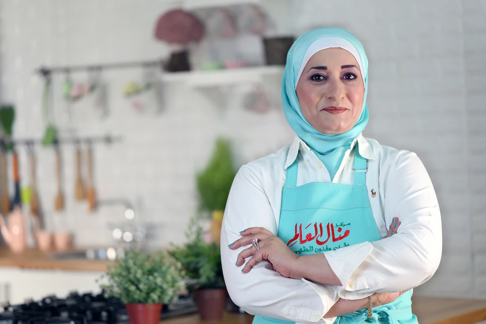 Chef Manal Al-Alem features on the Arabic food channel Fatafeat, which can be viewed on Discovery+. (AN Photo)