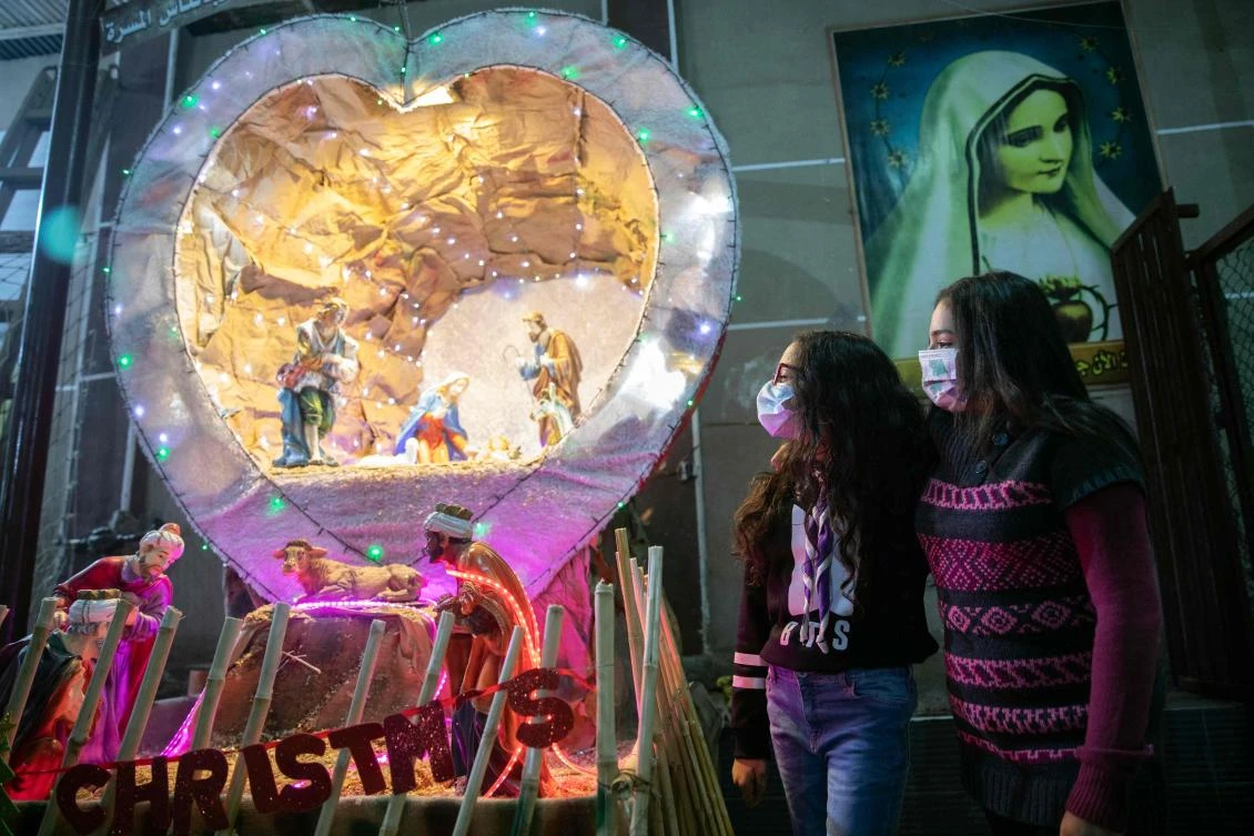 Egypt’s Copts celebrate Christmas at home