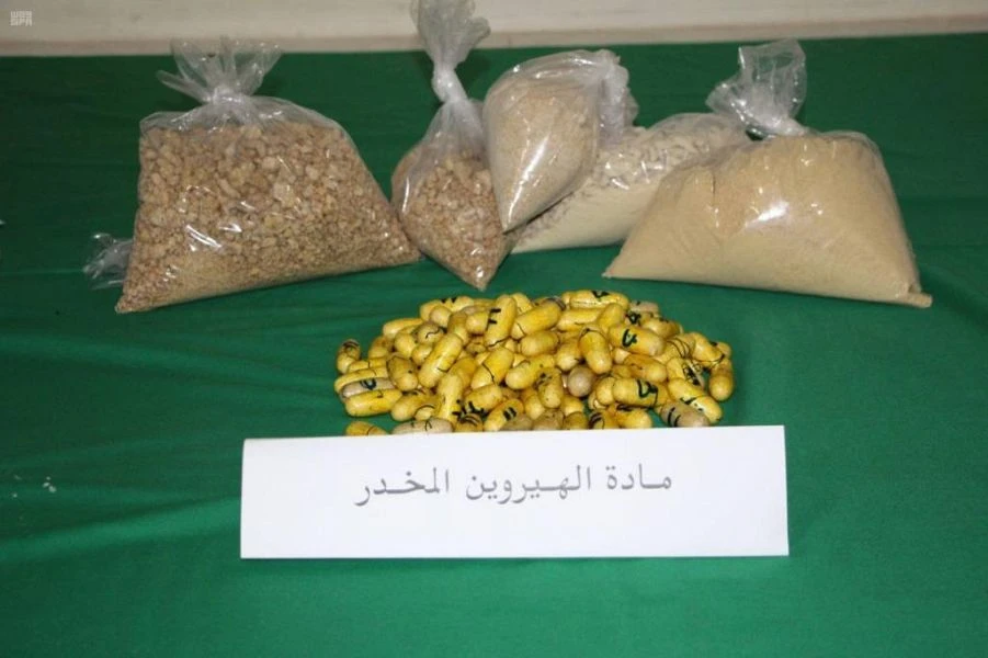 Saudi authorities thwart amphetamine, heroin smuggling rings