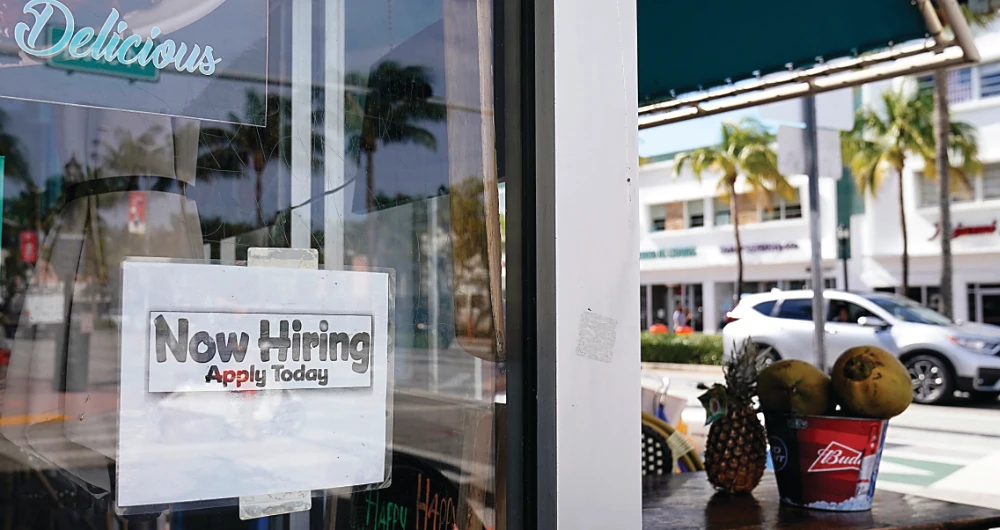 The renewed surge in virus cases caused millions to avoid eating out. (AP)