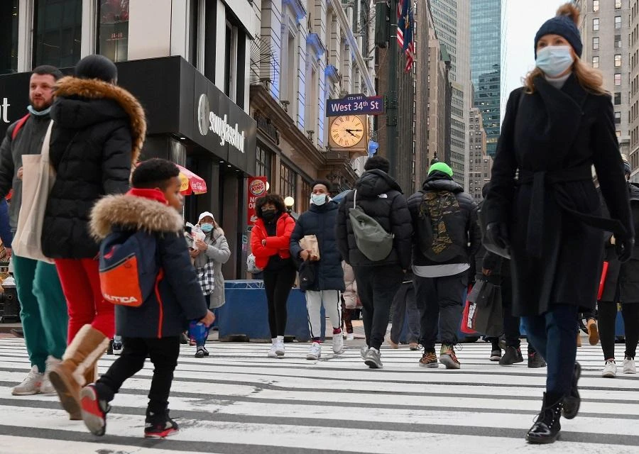 The B117 coronavirus strain, which emerged in Britain late last year, has been shown to be between 40 and 70 percent more contagious than variants which have spread previously. (File/AFP)