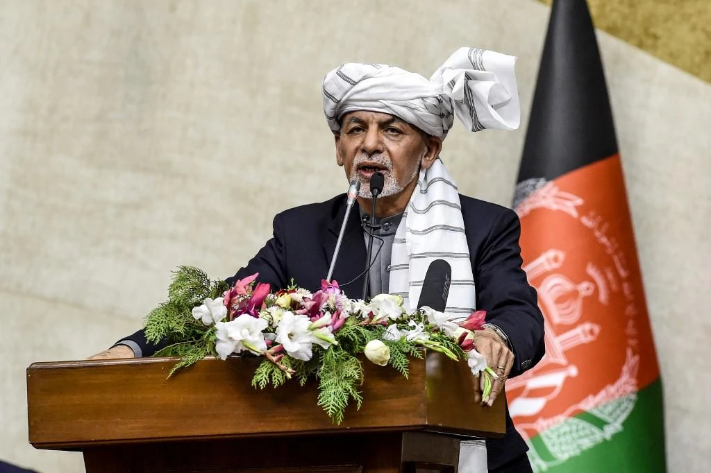Afghanistan’s President Ashraf Ghani has said he is going to complete his term in office. (File/AFP)
