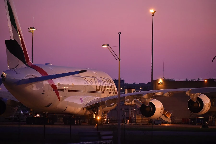 The Dubai-based airline currently serves 114 destinations across six continents. (File/AFP)