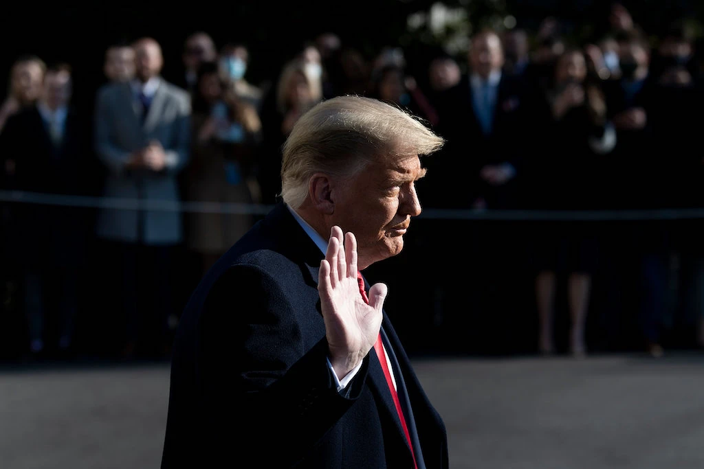 Trump says 'tremendous anger' in nation over impeachment