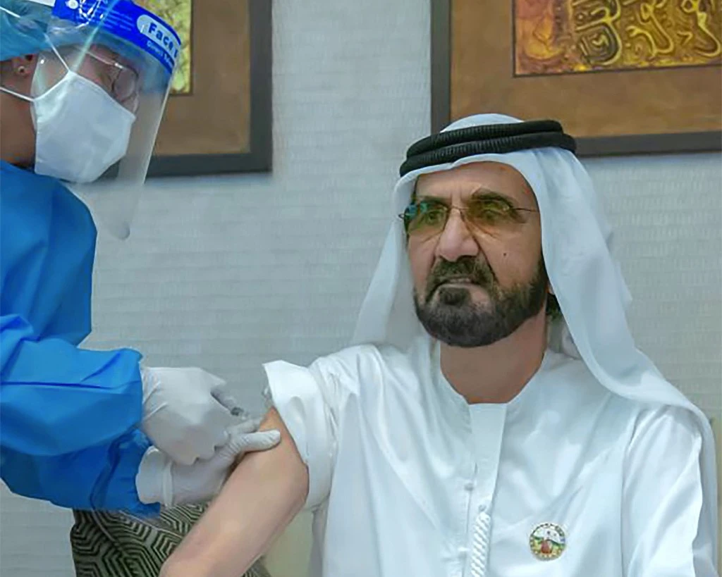 Dubai ruler encourages people to take COVID-19 vaccine