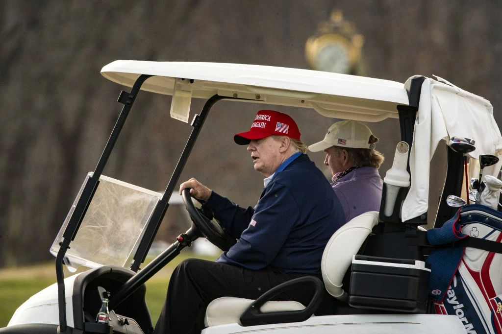 Dubai developer DAMAC owns the Middle East’s only Trump-branded golf course. (AFP file photo)