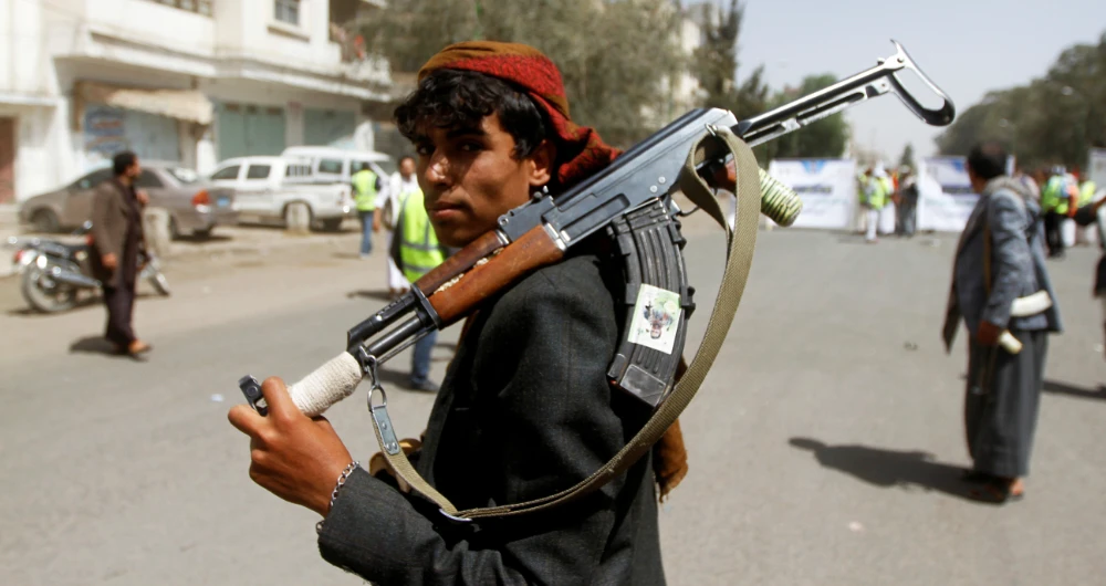 The deployment of drones to Yemen comes amid high tensions in the region driven by Iran and its proxies. (AFP/File)
