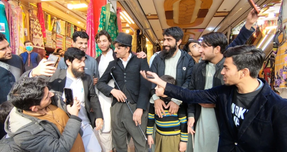 Pakistan’s Charlie Chaplin aims to spread happiness during tough times