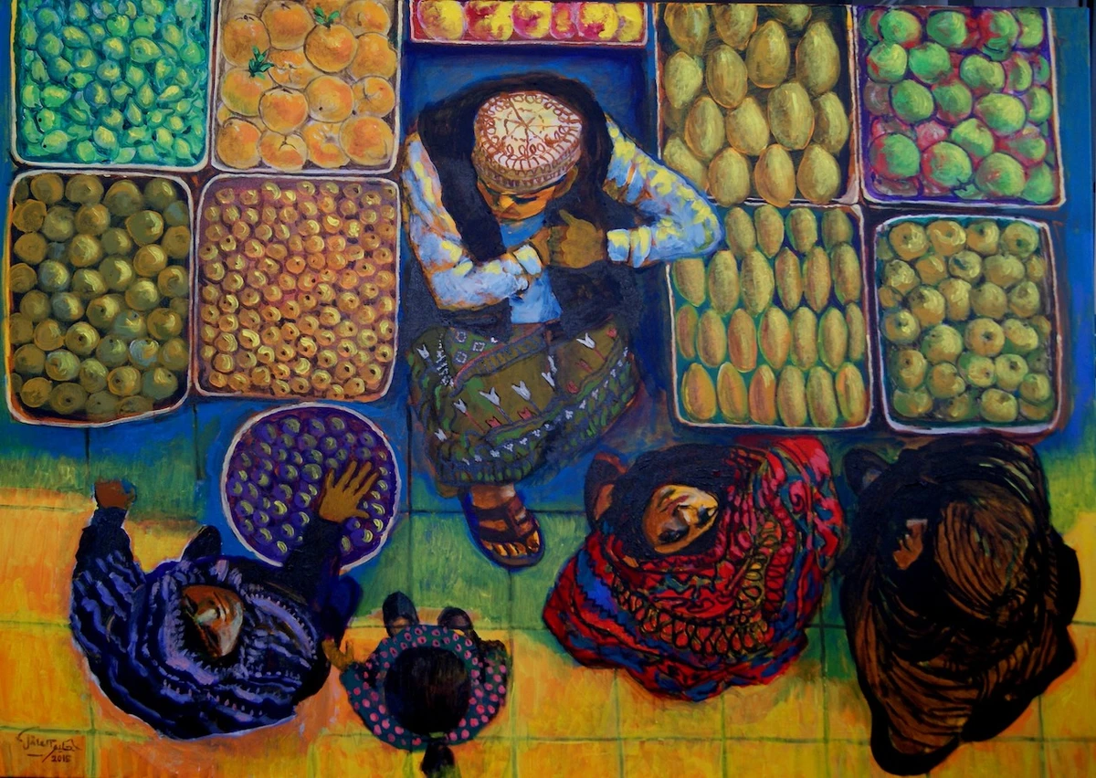 Hakim Alakel, the 55-year-old artist, is one of the most significant figures in Yemen’s art scene and his paintings have sold around the world. (Supplied)