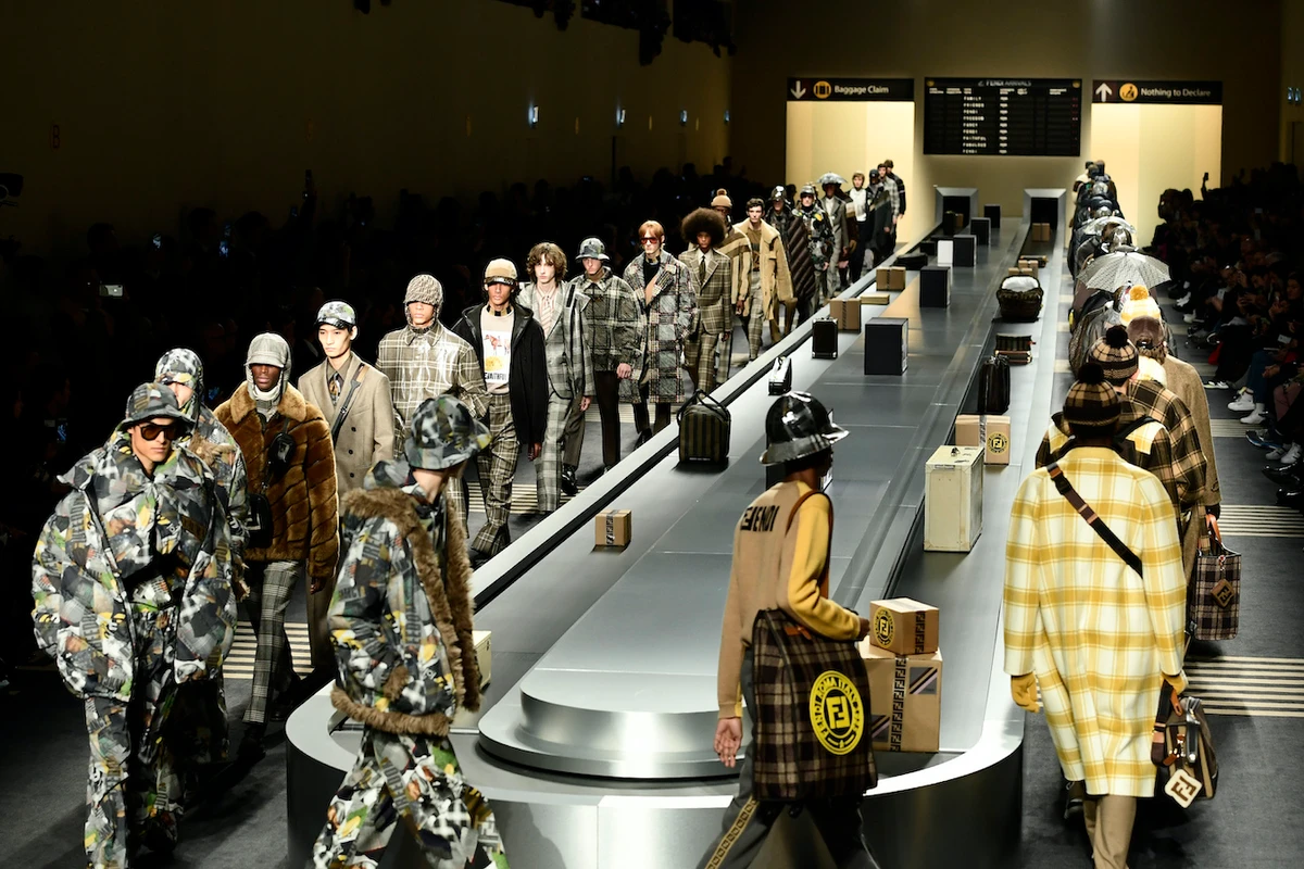 Among those opting for live shows to be broadcast by the fashion houses are Fendi, Etro and Kway. (AFP)