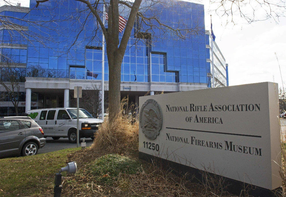 In this file photo taken on March 14, 2013 the National Rifle Association (NRA) headquarters are seen in Fairfax, Virginia. The powerful US gun lobby, the National Rifle Association (NRA), announced on January 15, 2021 that it has filed for bankruptcy. (AFP / Paul J. Richards)