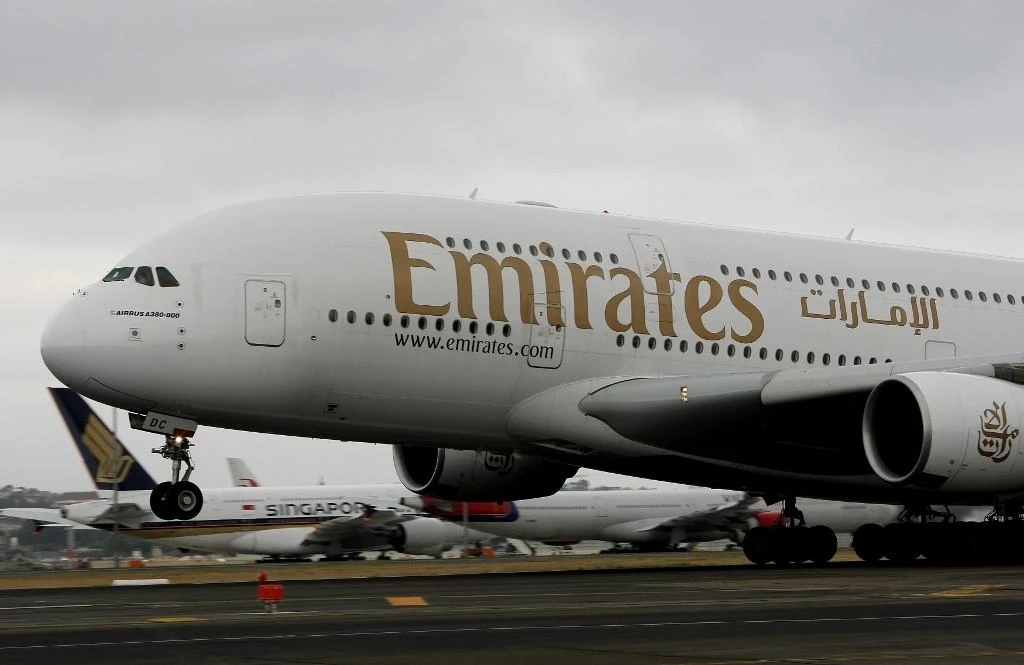 Emirates has suspended flights to Australia’s three largest cities as the country further restricts international arrivals over fears of new virus strains. (File/AFP)