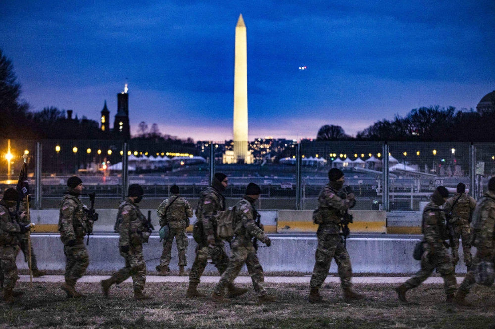 FBI vetting Guard troops in DC amid fears of insider attack