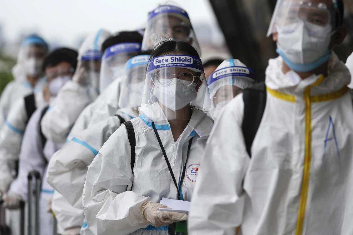 The Philipines’ Department of Health reported 1,895 new infections Sunday, bringing confirmed coronavirus cases in the country to 500,577, the second highest in Southeast Asia. (AP)