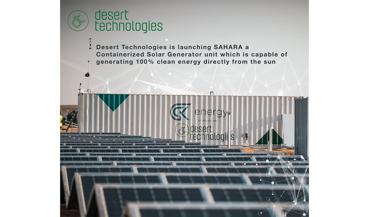 Desert Technologies powers Dakar Rally bivouac in NEOM