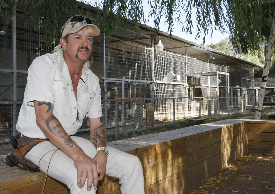 Joseph Maldonado-Passage, also known as Joe Exotic, was featured in Netflix’s ‘Tiger King’ documentary. (AP)